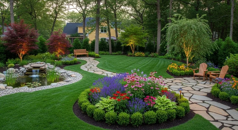 Design Low Maintenance Landscape Saves Time and Money
