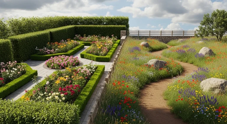 Hardscaping vs Softscaping Striking the Right Balance