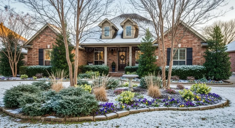 Winter Landscape Protection Safe Plants from Cold Damage